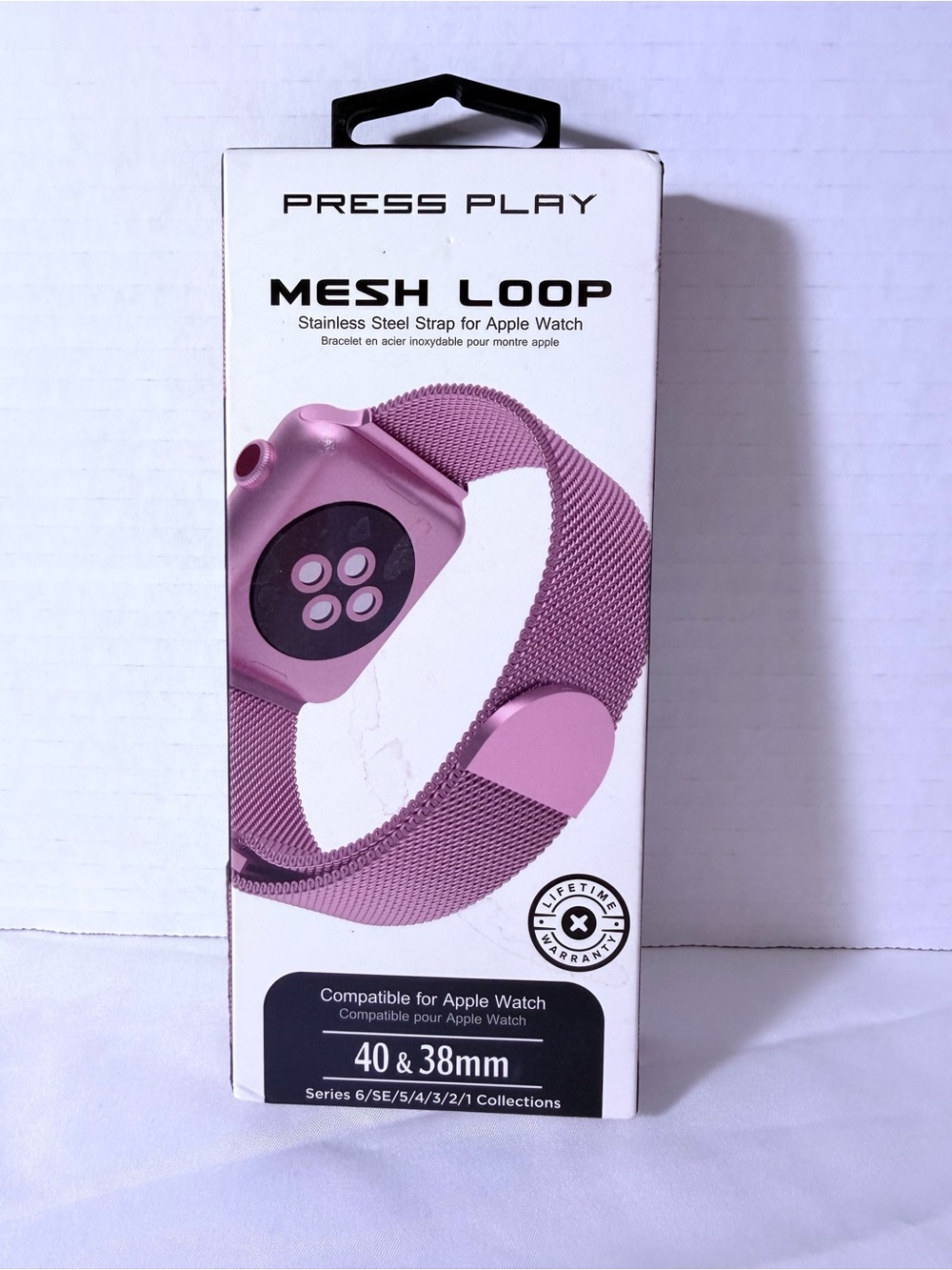Press Play Apple Watch Band - Rose Gold 38/40mm - New in Box